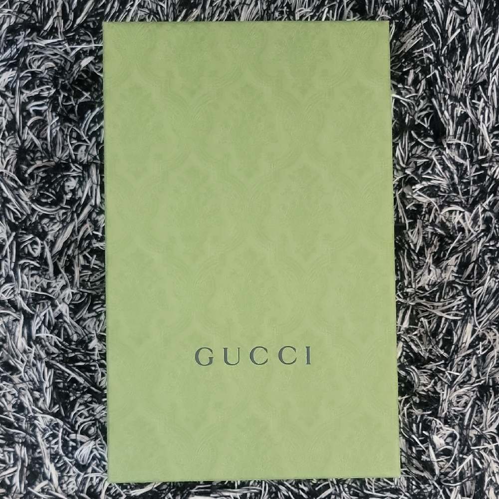 Gucci Pastel Green Embossed Box